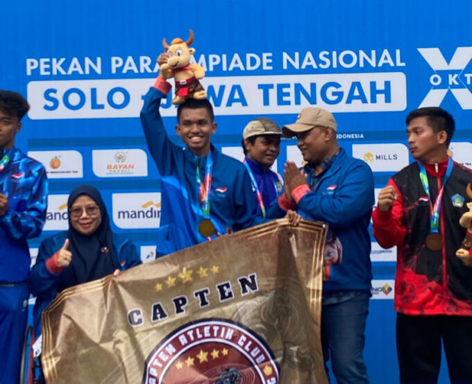 Raih Medali Perunggu Atletik Nomor 200m Peparnas 2024