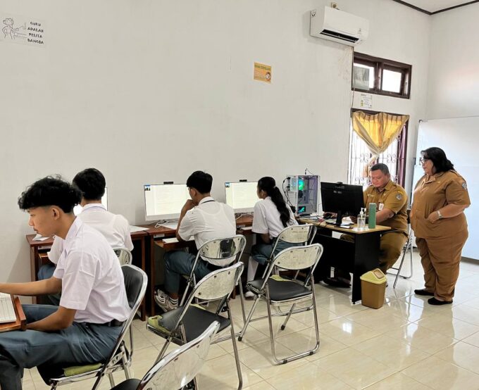 Hari Pertama ANBK 2025 di SLB Negeri 1 Jembrana Berjalan Lancar, Fokus pada Literasi dan Survei Karakter